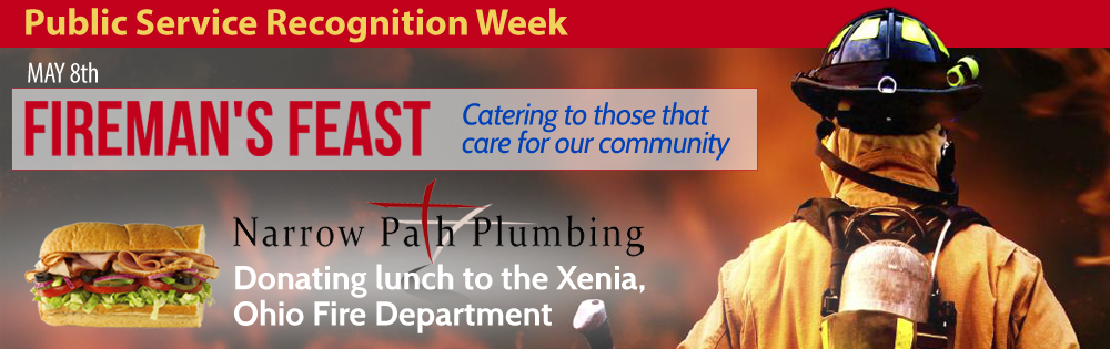 Xenia Plumber Gives Back – Fireman’s Feast for Local Firefighters