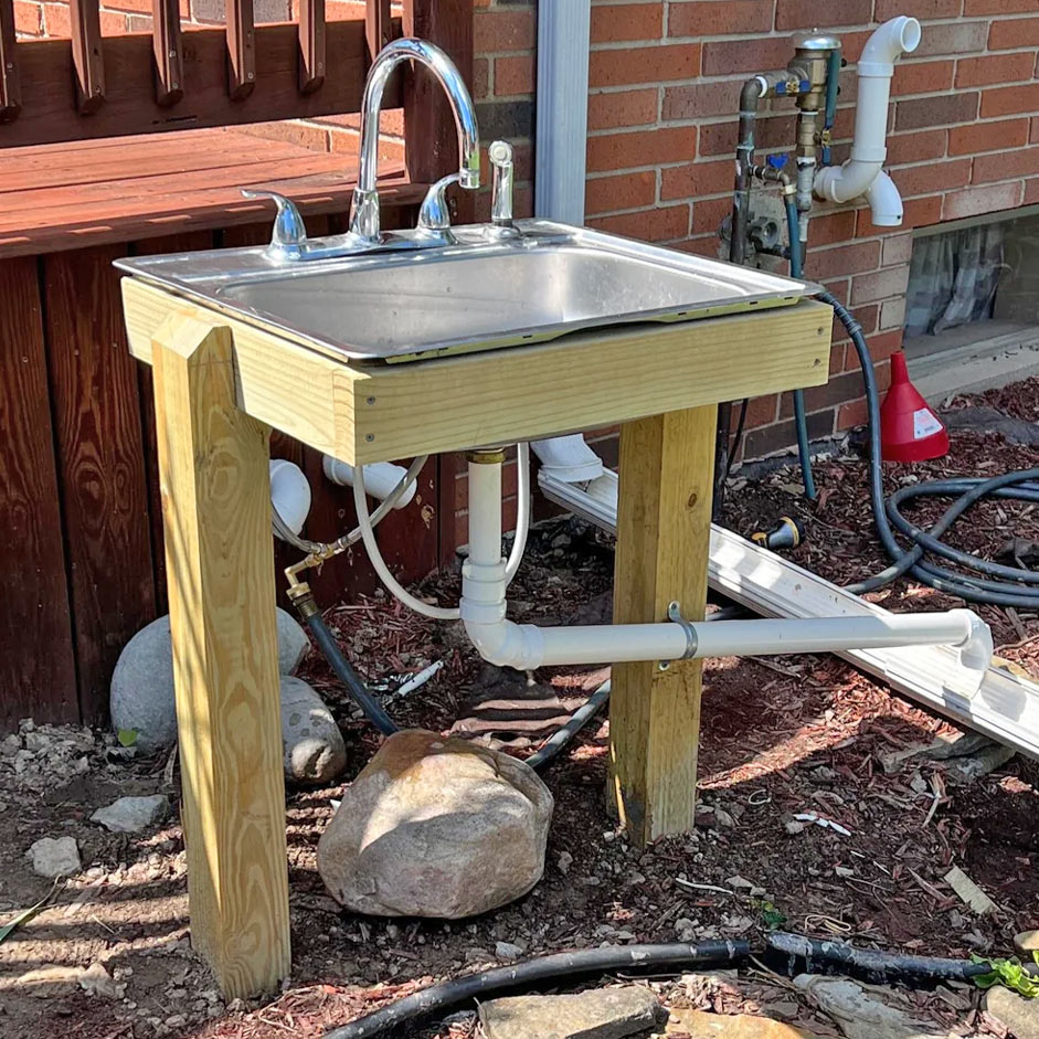 Outdoor Sink Services in Xenia, Ohio