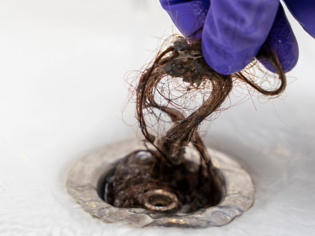 Use drain screens to protect your drains from hair and gunk build up!